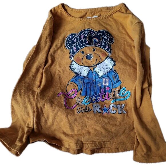 Garanimals Other - Girls Outfit, Size 4, Yellow L/Sleeve Graphic Top